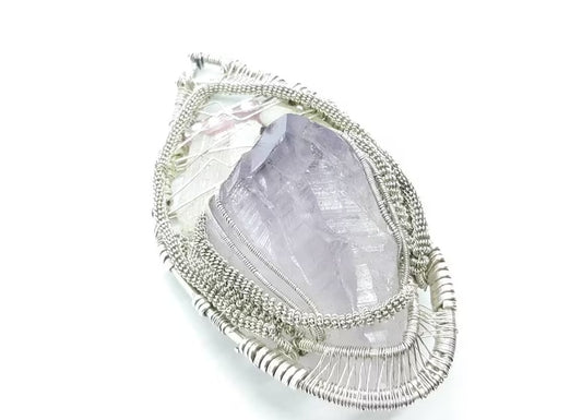 Amethyst Twin Pendant