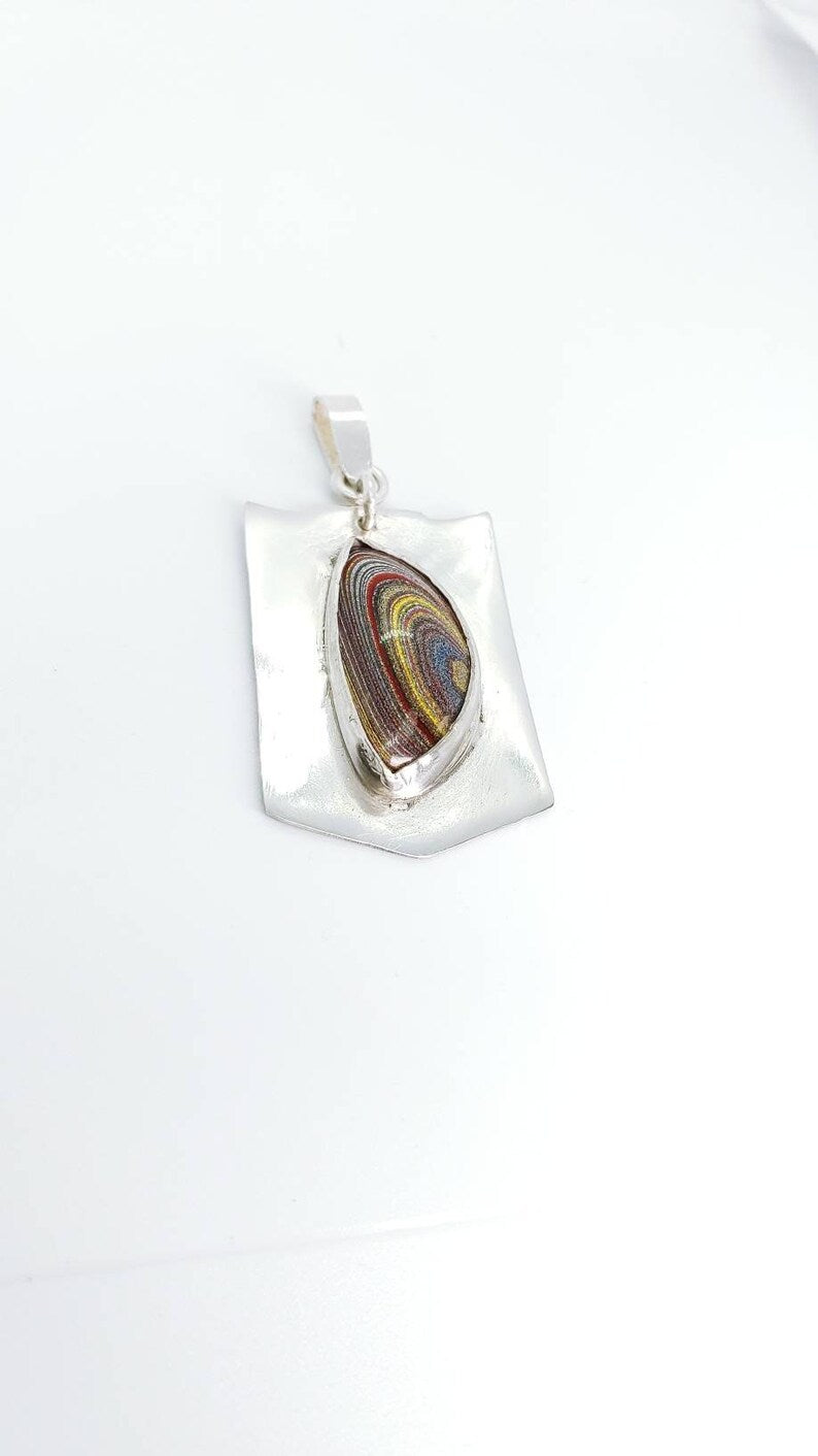 Fordite Pendant