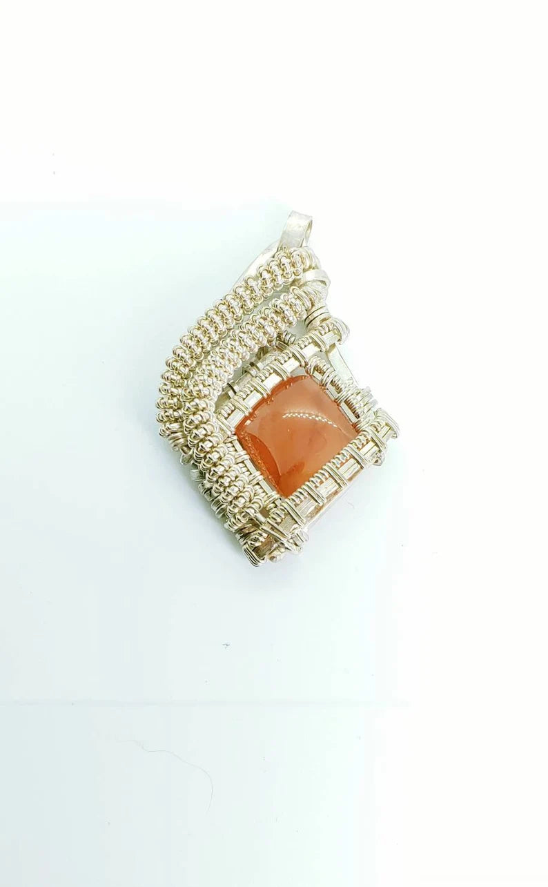 Rhodochrosite Pendant