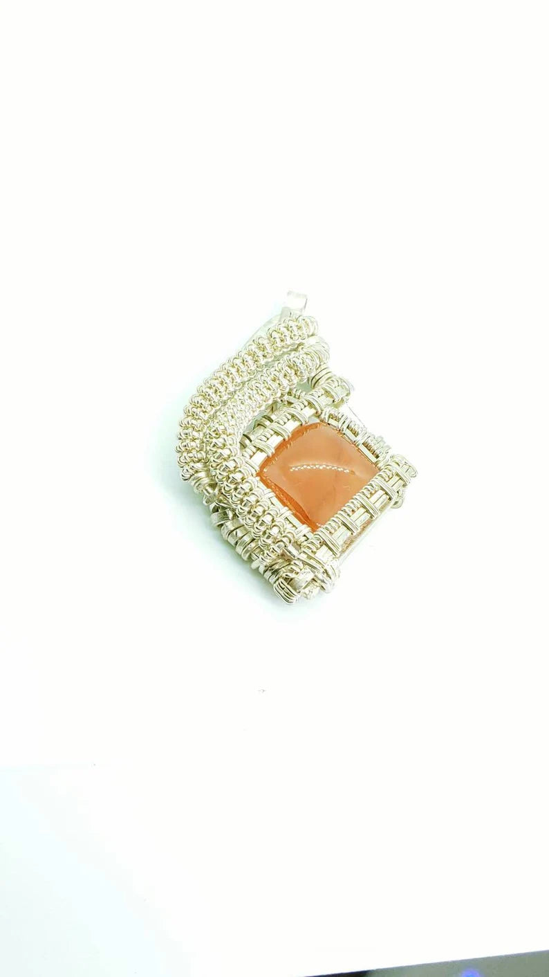 Rhodochrosite Pendant
