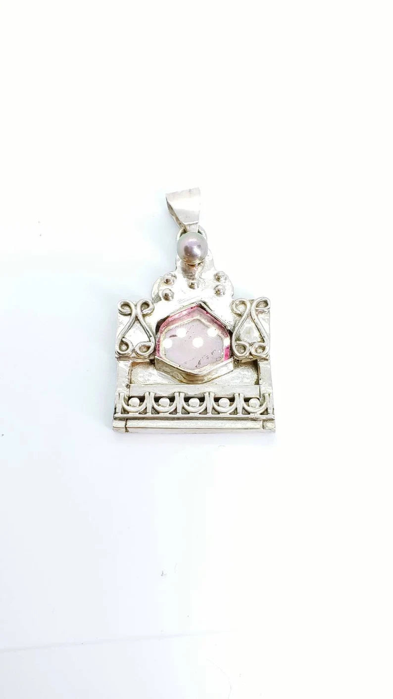 Watermelon Tourmaline Pendant