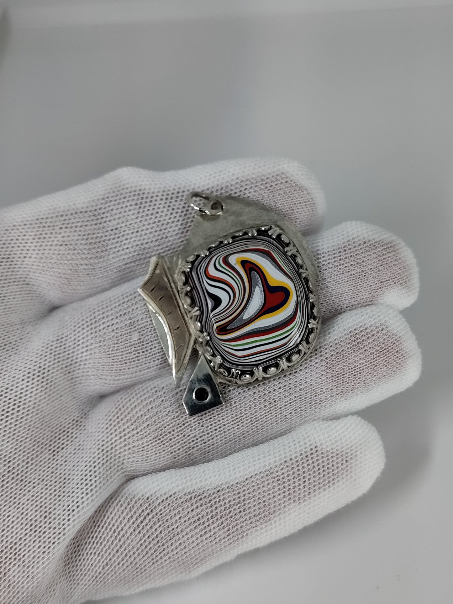 Fordite Pendant