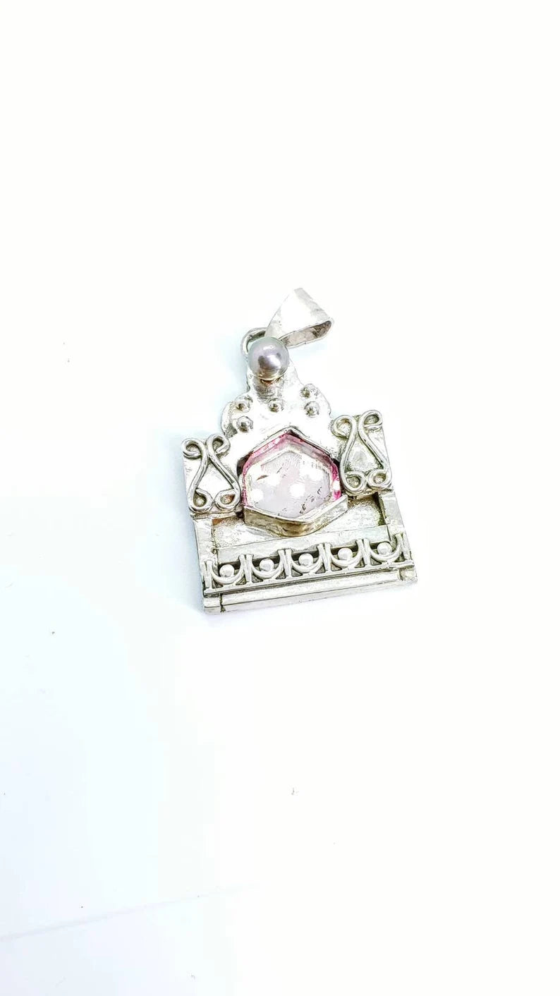 Watermelon Tourmaline Pendant