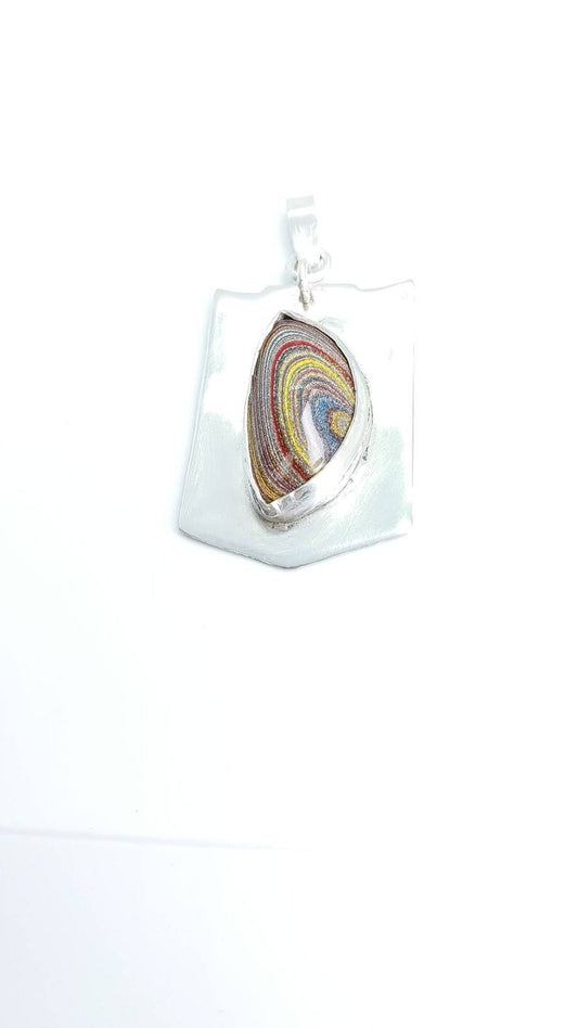 Fordite Pendant