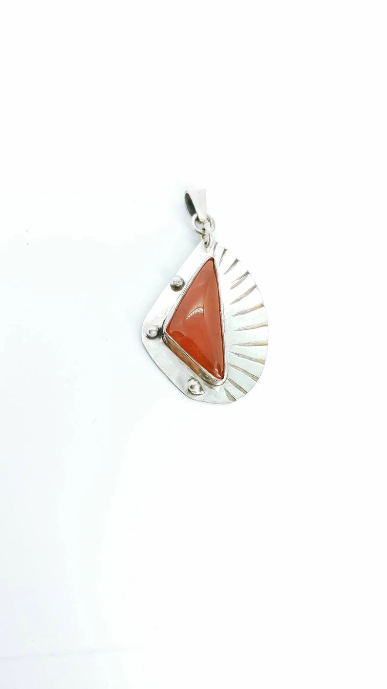 Rhodochrosite Pendant