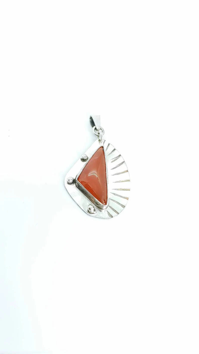 Rhodochrosite Pendant