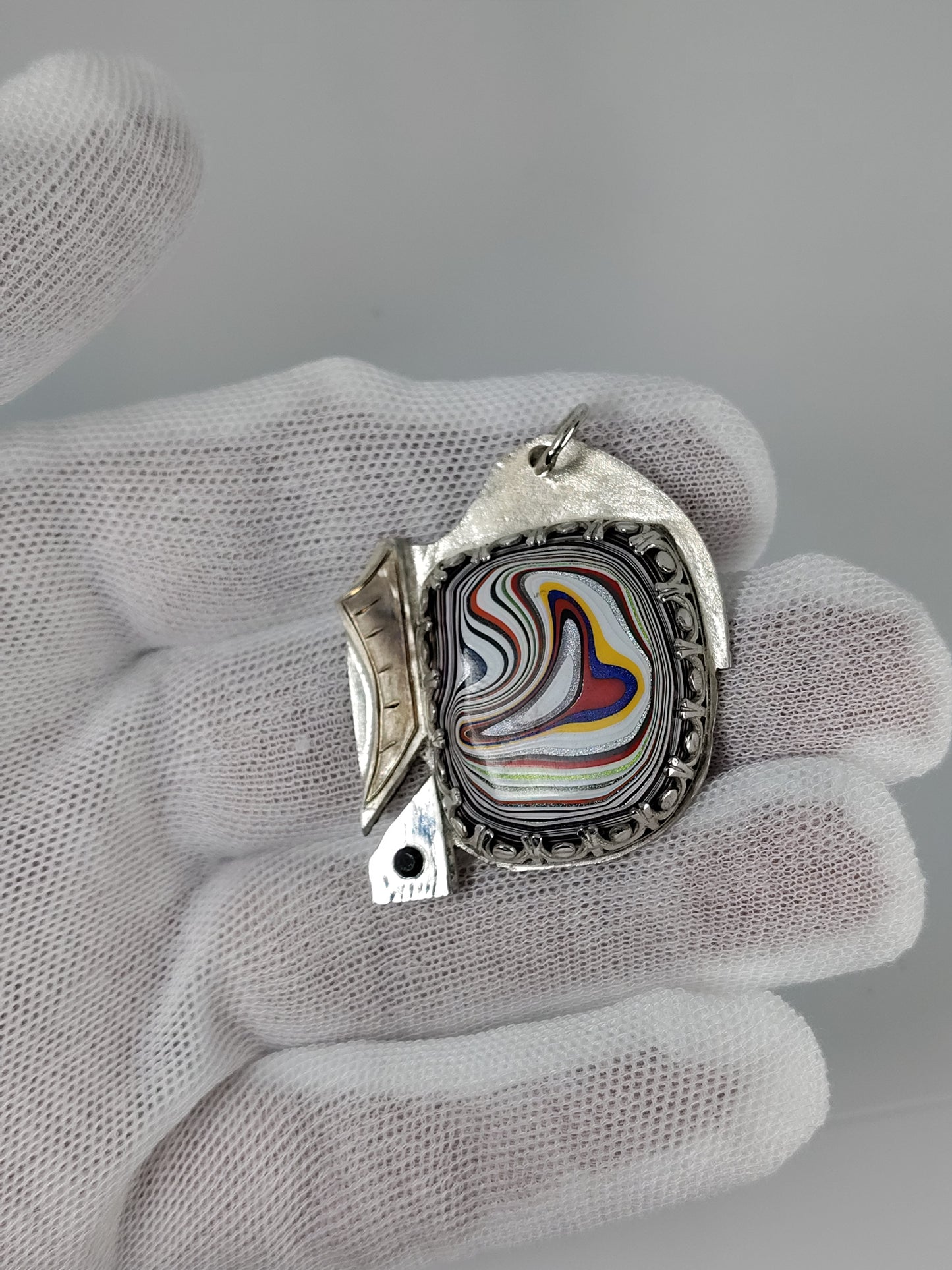 Fordite Pendant