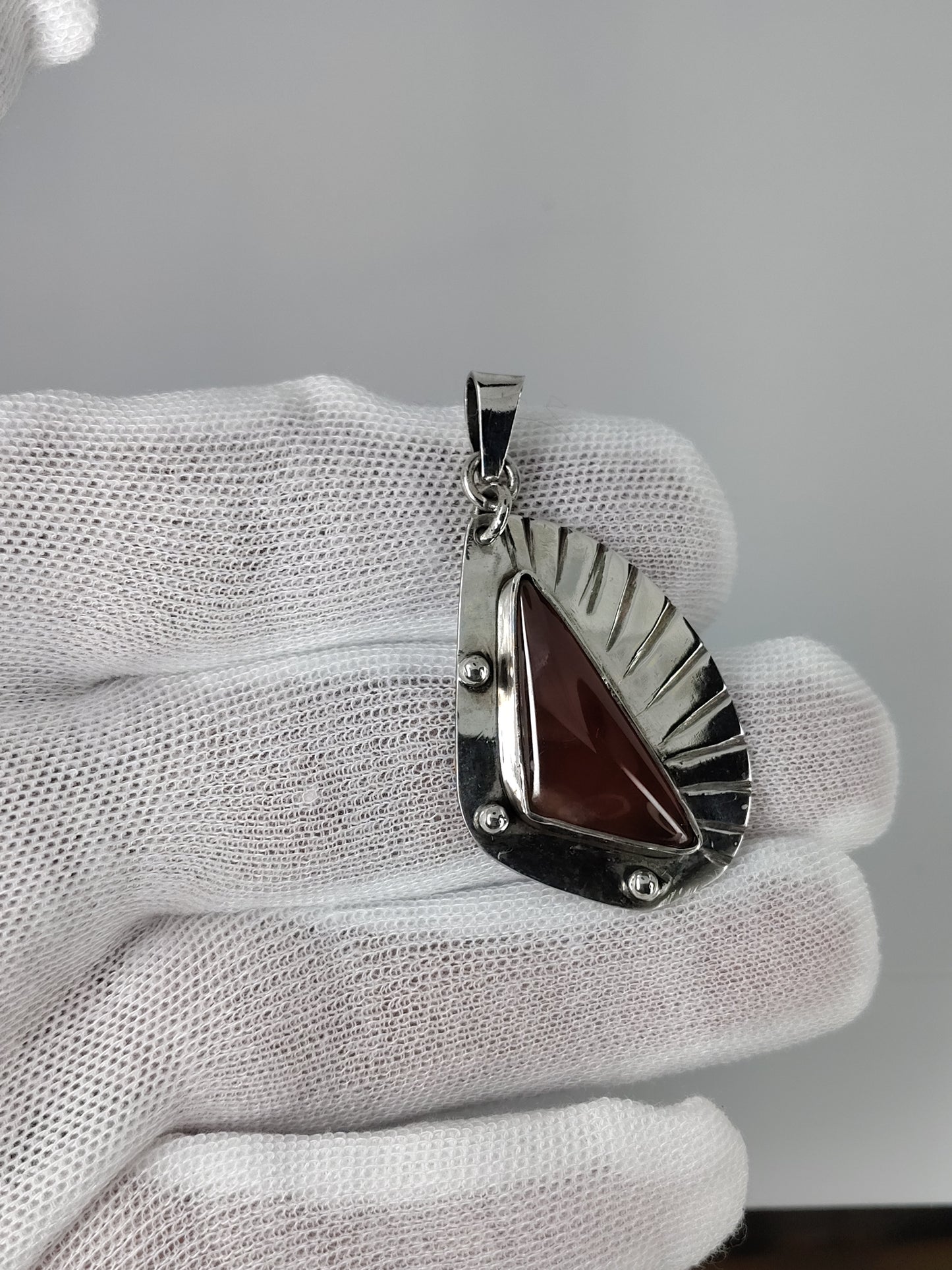 Rhodochrosite Pendant