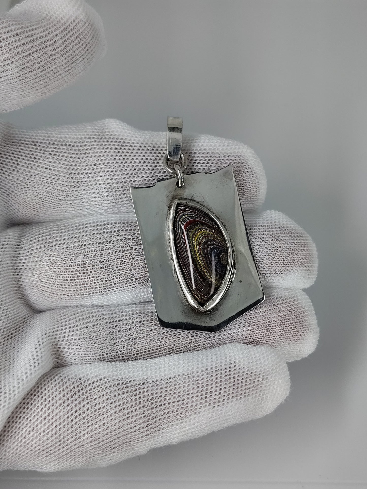 Fordite Pendant