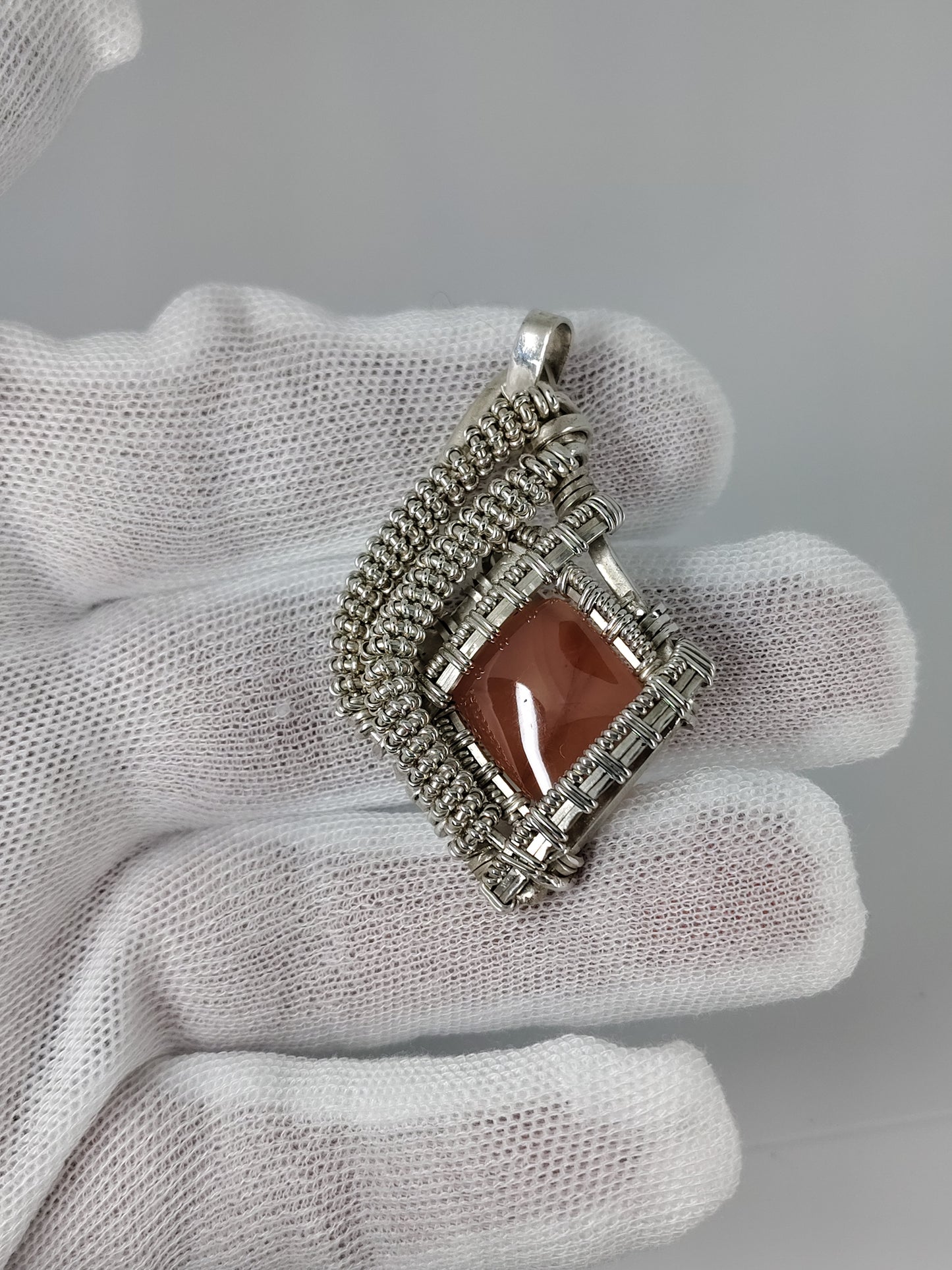 Rhodochrosite  Pendant