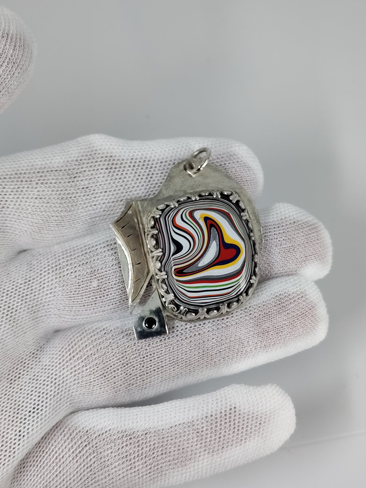 Fordite Pendant
