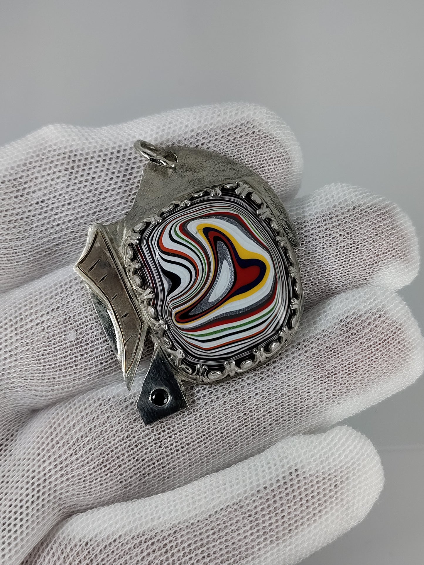 Fordite Pendant