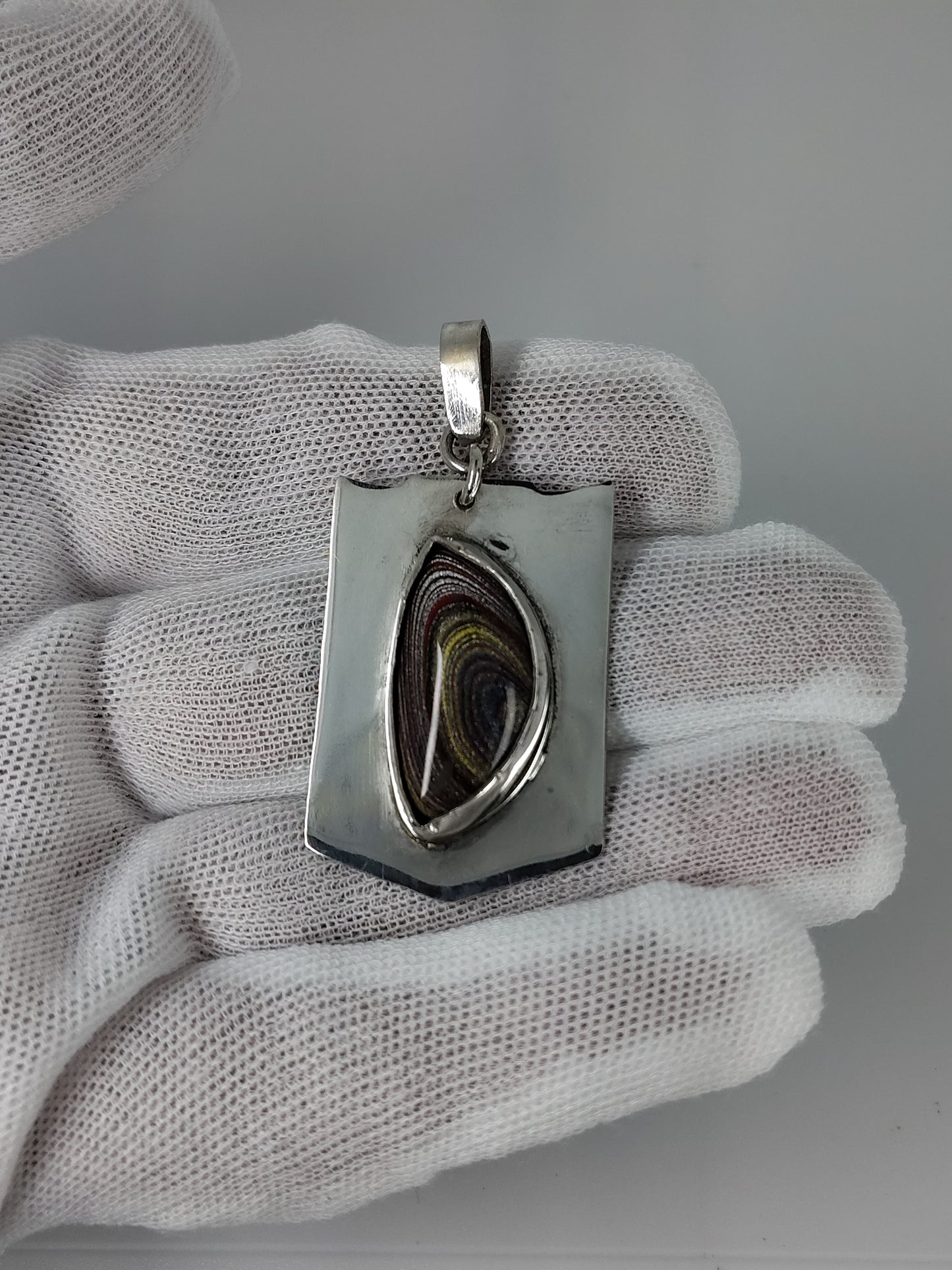 Fordite Pendant