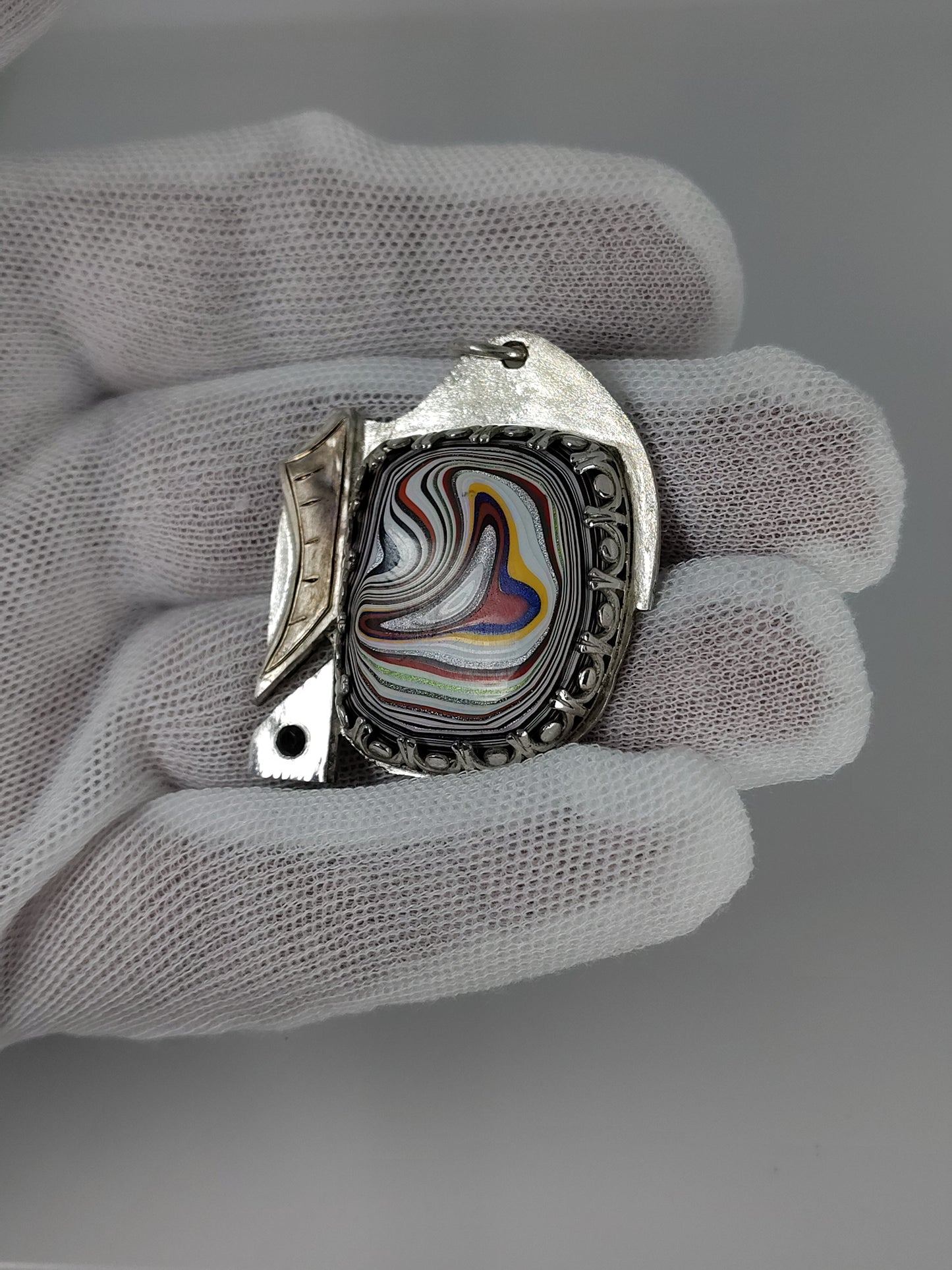 Fordite Pendant