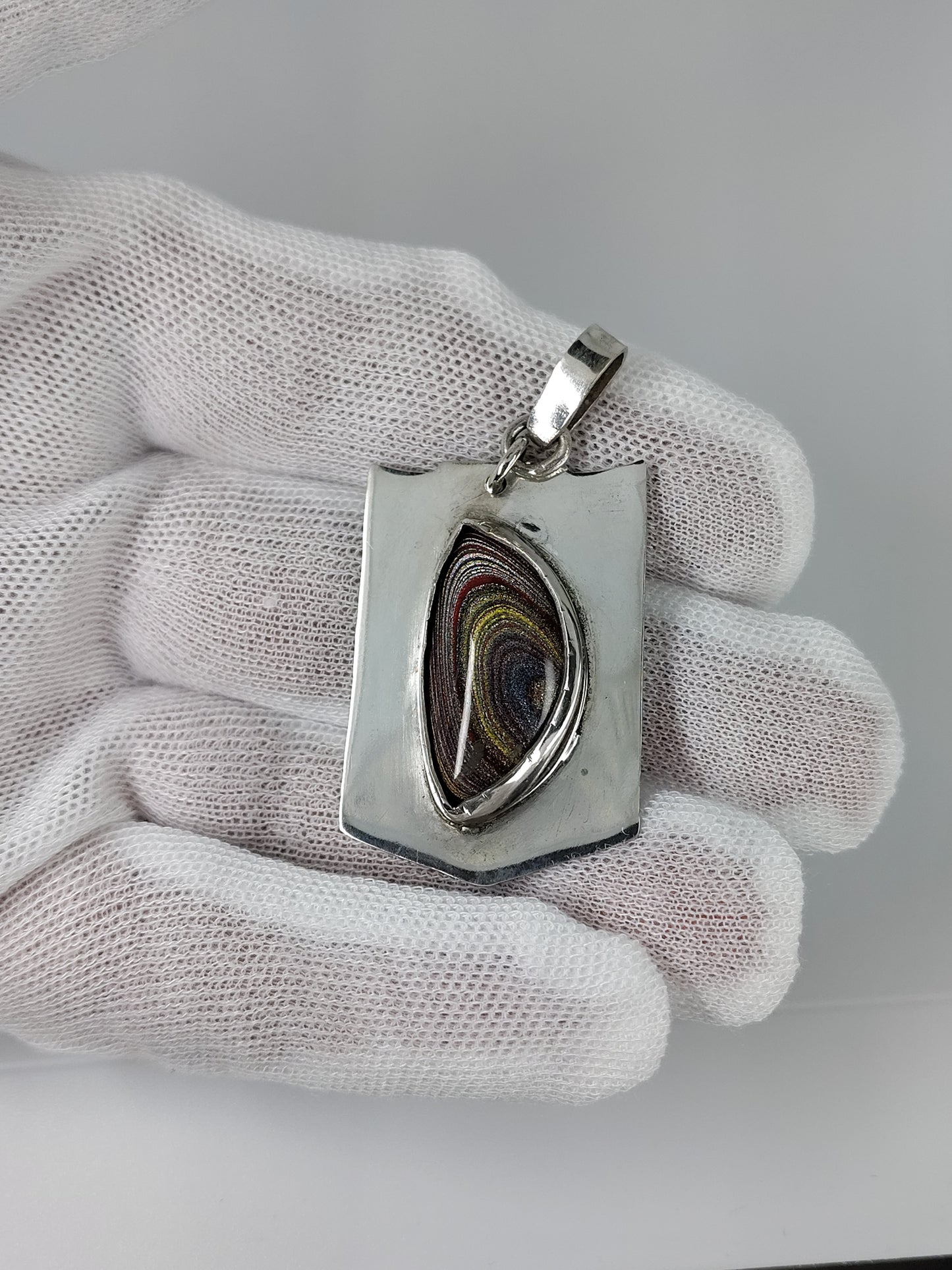 Fordite Pendant